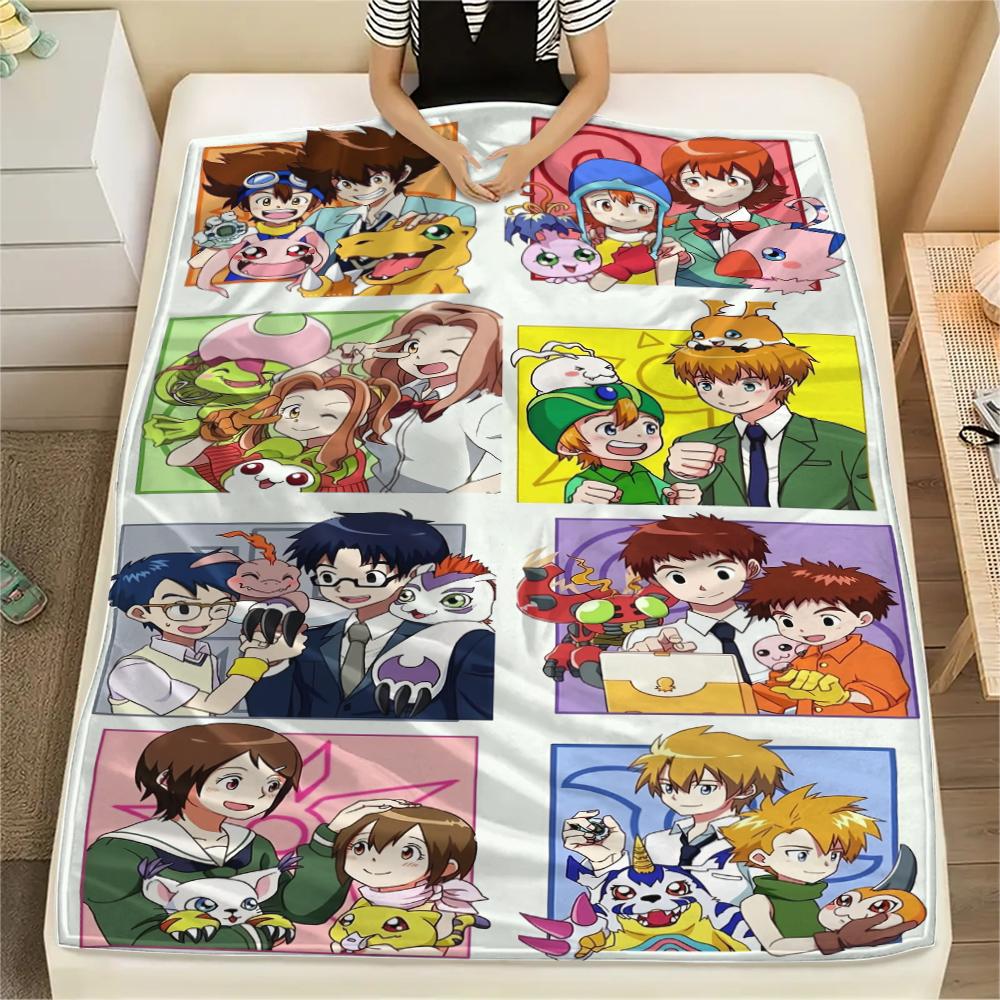 

Digimon Cute Blanket, Digimon Fan Soft Throw, Great Gift 75x90cm