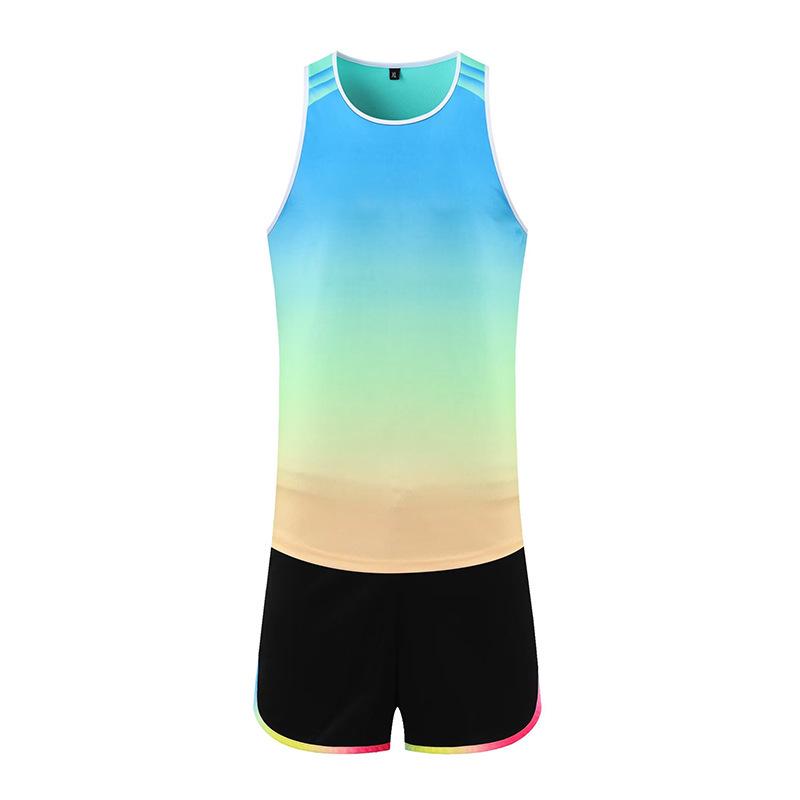 Quick-Dry Student Marathon Vest: Men s Track  Field Uniform for Physical Education  Training Women s XL