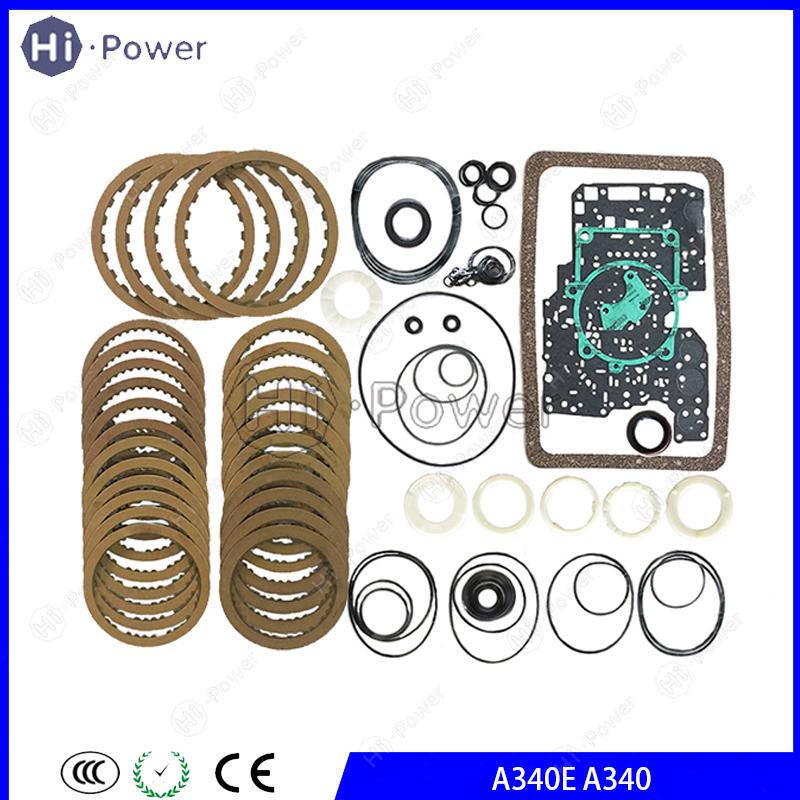 A340 A340E A340F A341E A343F A343E Auto Transmission Overhaul Kit Friction Plate For Toyota Car Gearbox Disc Seal Repair Kit A340E A340F