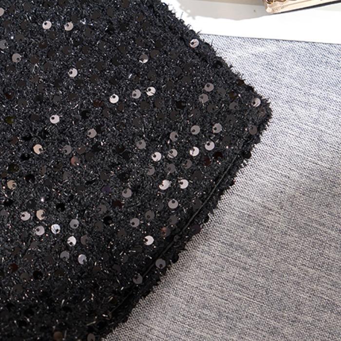 Pantaloni scurți cu paiete albe, stil mic parfumat, pentru femei, iarna nouă, dulci și picante, la modă, pantaloni casual cu talie înaltă, cizme