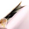 Karukuru Stained Glass Mini Wallet for Women, FRS-EN008, Pink
