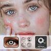 1 par Halloween-kontaktlinser for øyne Cosplay-linser Anime-linser Anime-tilbehør Linser Svarte linser Hvite linser