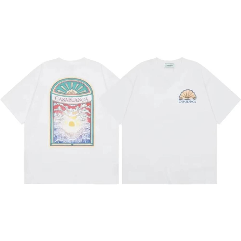 2026 Sommer Neu Universell All-Match Rundhals Y2K Retro Trendmuster Gedruckt Kurzarm T-Shirts Kinder