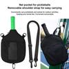 Waterproof Pickleball Paddle Cover Zipper Closure Pickleball Racket Bag  Home Fitness