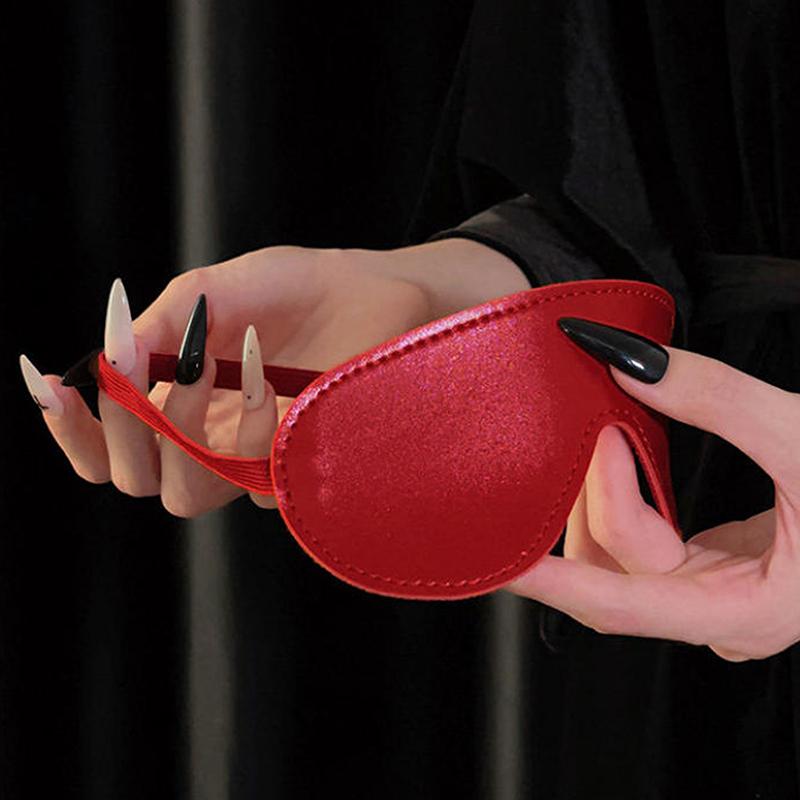 1Pc Sexy Blindfold Bondage Eye Mask Face Mask for Couples Adult Role Playing Props Sex Toys Women's Adult Supplies