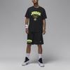 Jordan Sport Dri-FIT Comfortable Lightweight Mesh Breathable Quick-Dry Basketball Shorts Men Shorts Black FZ9986-010