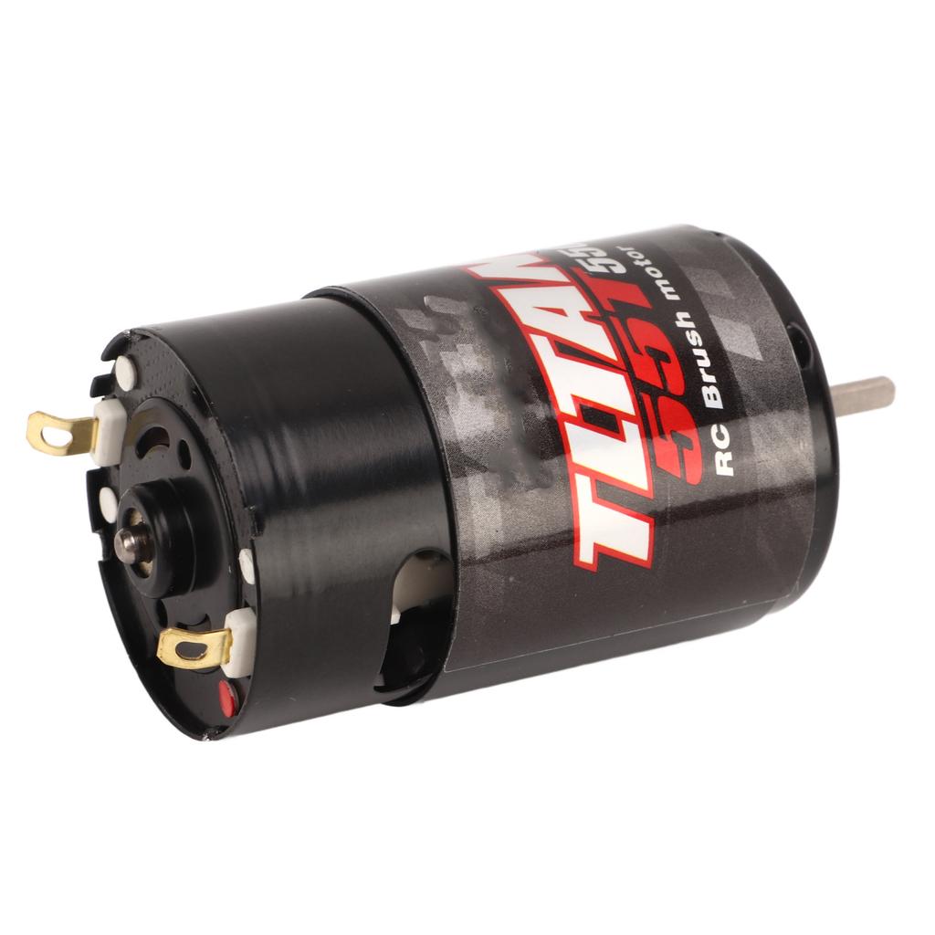 RC Car Brushed Motor ESC 550 Brushed Motor Waterproof 65A Brushed ESC for RC Car Boat 55T