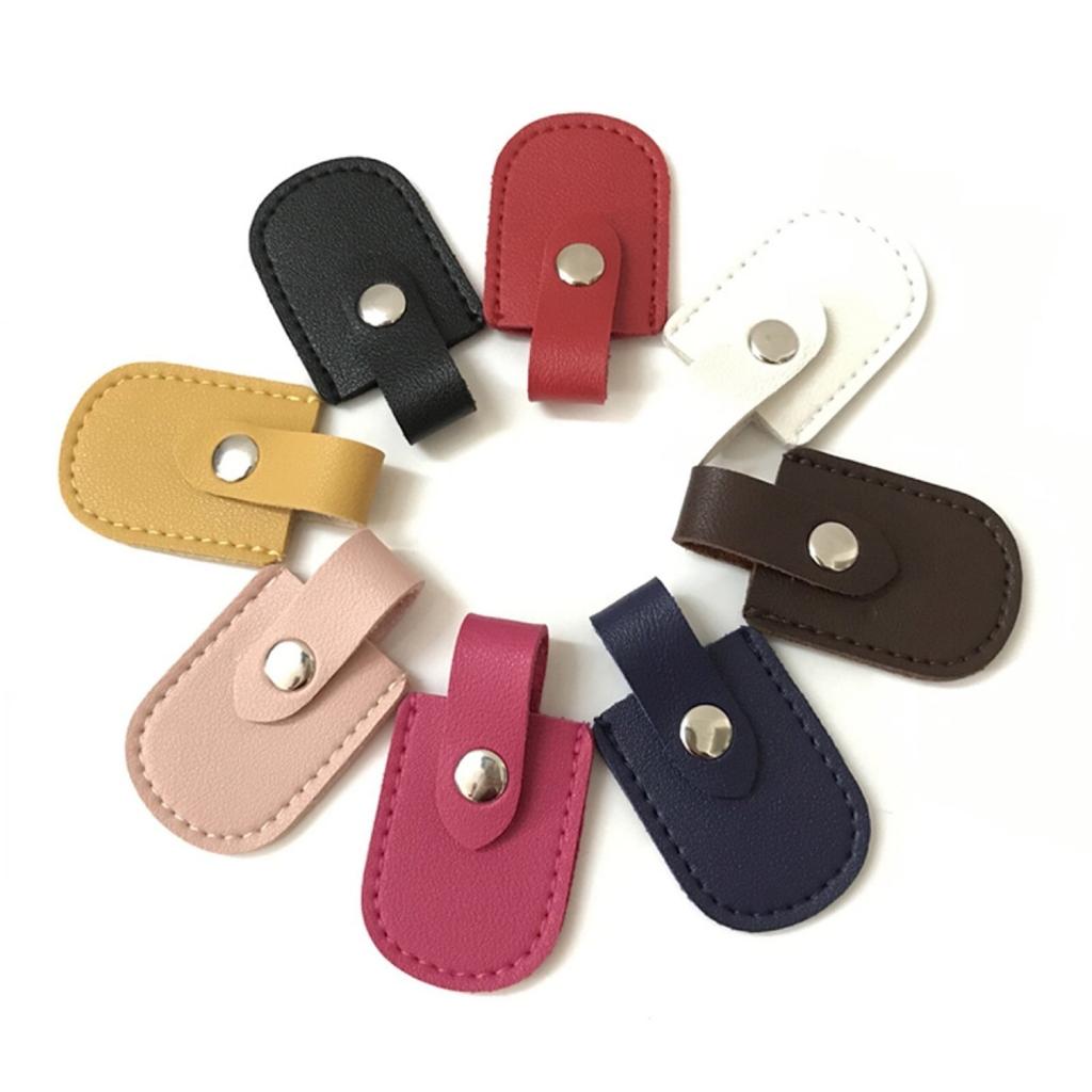 Convenient Scissor Pouches Leather Cover Flexible Scissor Sheath Scissor Accessaries Suitable for Various Scissor