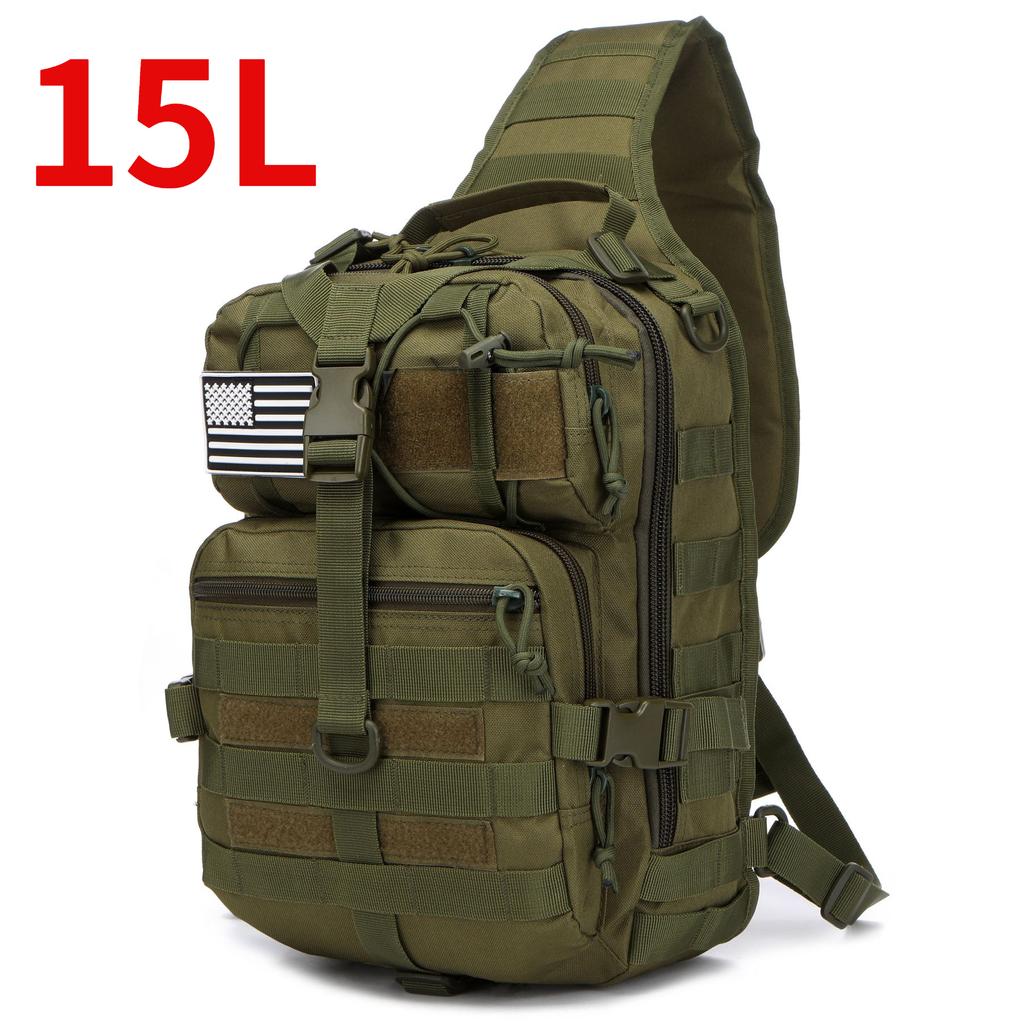 THURAM 8L/15L Outdoor Tactical Bag Backpack Sport Bag Pack Sling Shoulder Backpack Tactical Bag for Every Day Carry