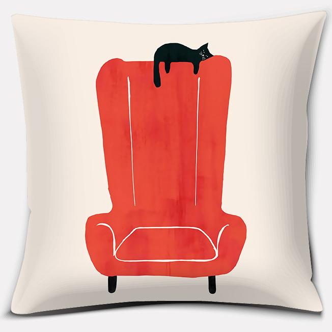 Colorful Abstract Series Pillowcase Home Office Decoration Pillow Bedroom Sofa Car Cushion Cover