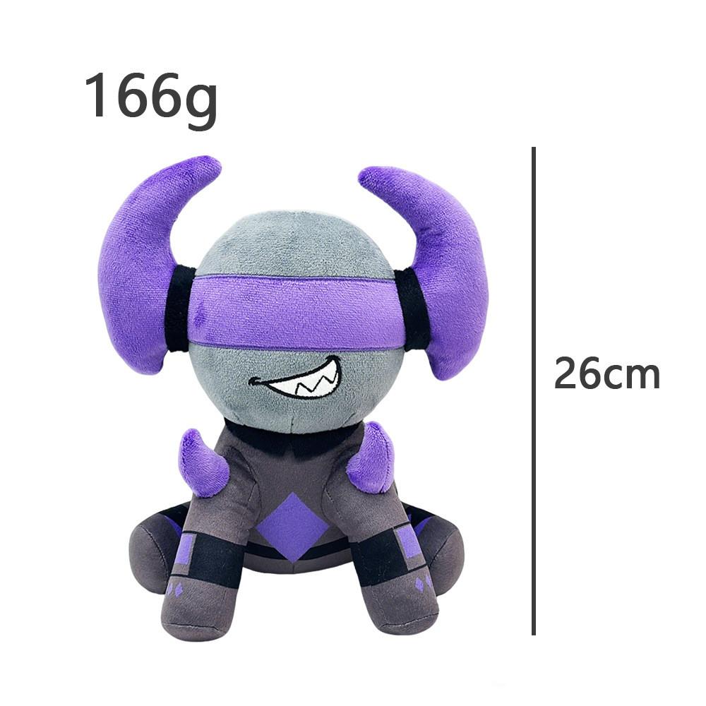 

Phighting Broken Plush Toy With Short Plush Material For Collectors And Kids фиолетовый