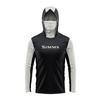 SIMMS 2024 Men's Hooded UV Protection Long Sleeve Fishing Shirt with Sun Protection Mask