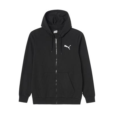 Veste Polaire à Capuche Zippée Coupe-Vent Chaude Ess+ Manches Longues Veste Homme 679531-01
