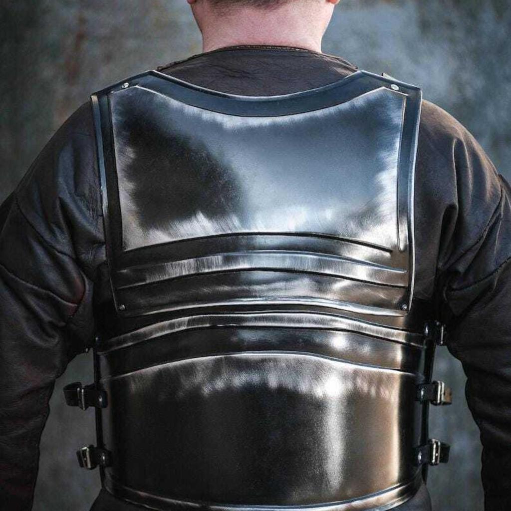 Dwarven Full Set - LARP ARMOR - CuirassPair of Bracers Leg Greaves Shoulders -