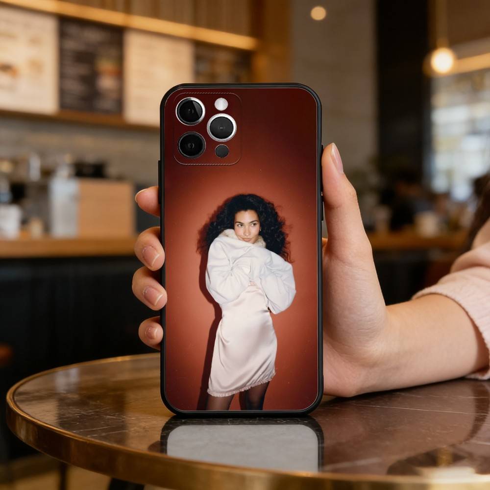 Singer O-Olivia D-Dean Soft Silicone Black Cover,Phone Case For iPhone 17,16,15,14,13,12,11 Plus,Pro Max,XS