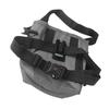 Pet Training Bag Multipurpose Large Capacity Foldable Oxford Cloth Pet Snack Pouch for Outdoor Travel Camping Gray