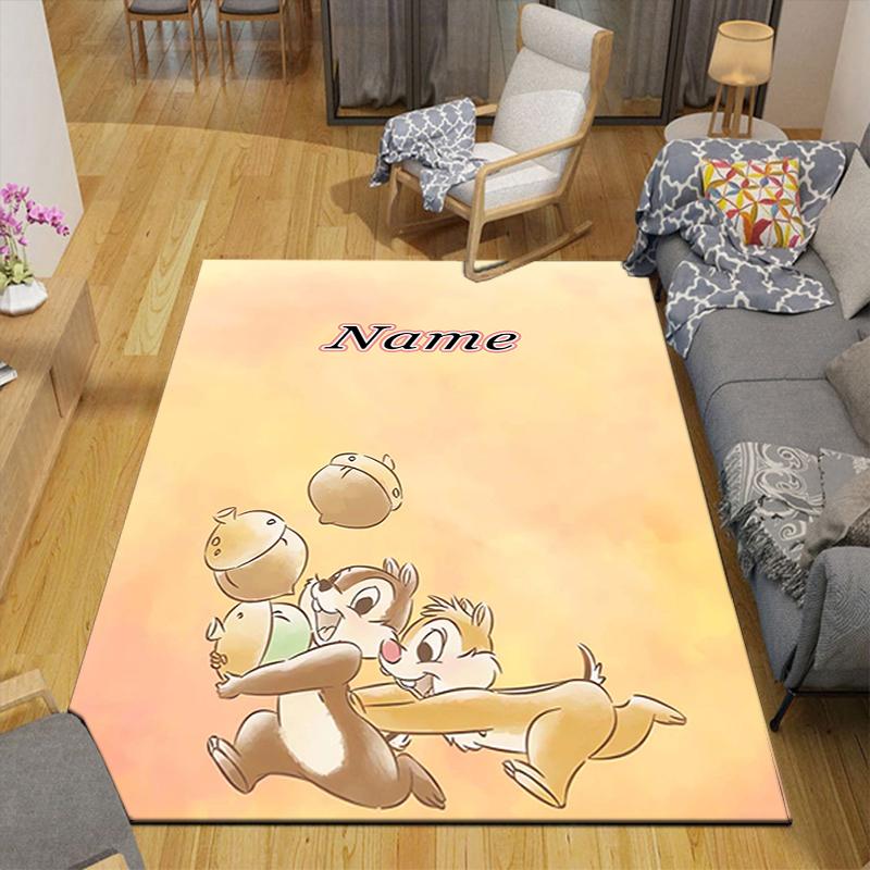Custom 1Pc Chip Dale'S Playful Day Rug Office Carpet Indoor Outdoor Entrance Doormat Nonslip Soft And Comfortable Living Room D91621