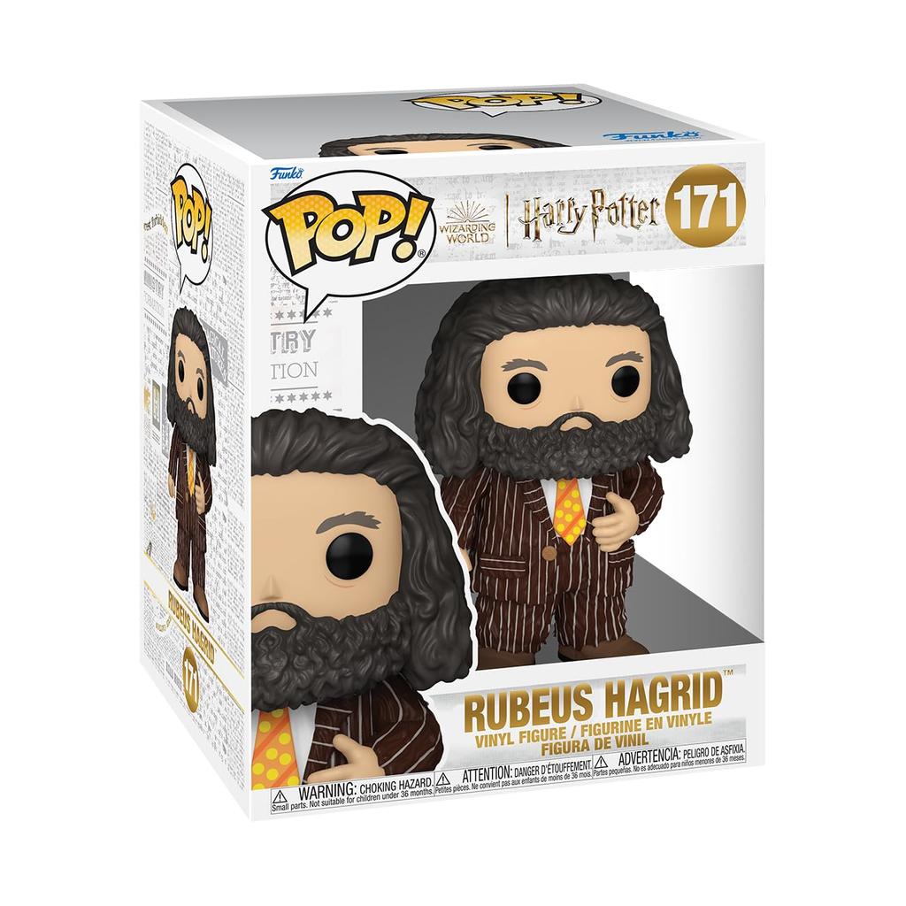 Harry Potter and the Prisoner of Azkaban Rubeus Hagrid Hagrid Animal Pelt Outfit Figure Funko Vinyl Super Harry Potter Prisoner of Azkaban Funko POP!