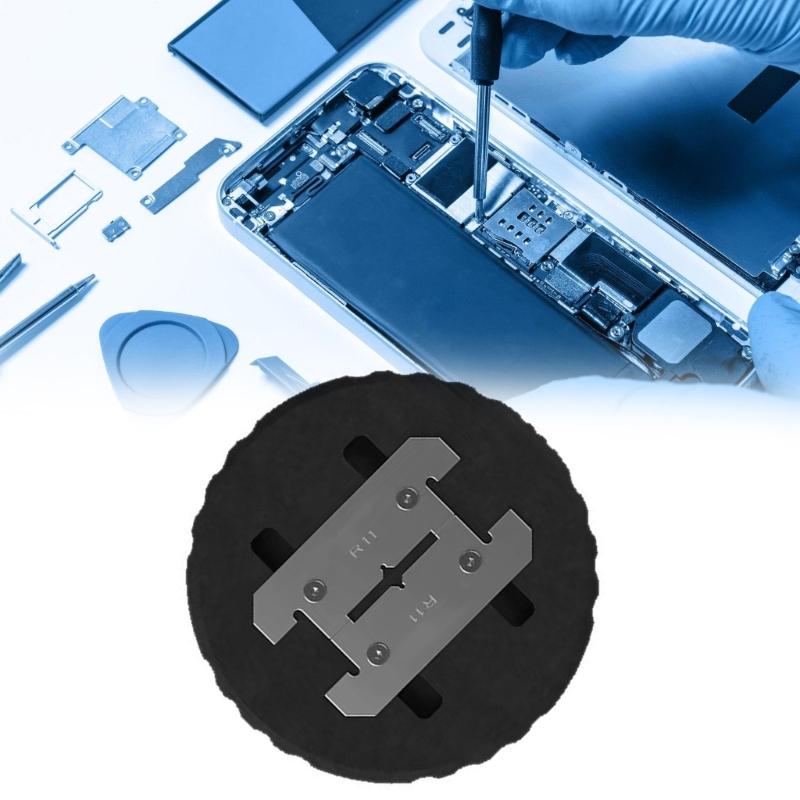 360-Grad-Drehbarer Chip-Halter mit Metallklemme für Hochtemperatur-Elektronik PCB-Reparatur DIY-Werkzeugsatz