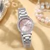 Light Luxury Stainless Steel Women'S Watch Calendar Waterproof Premium Watch Women'S Quartz Watch