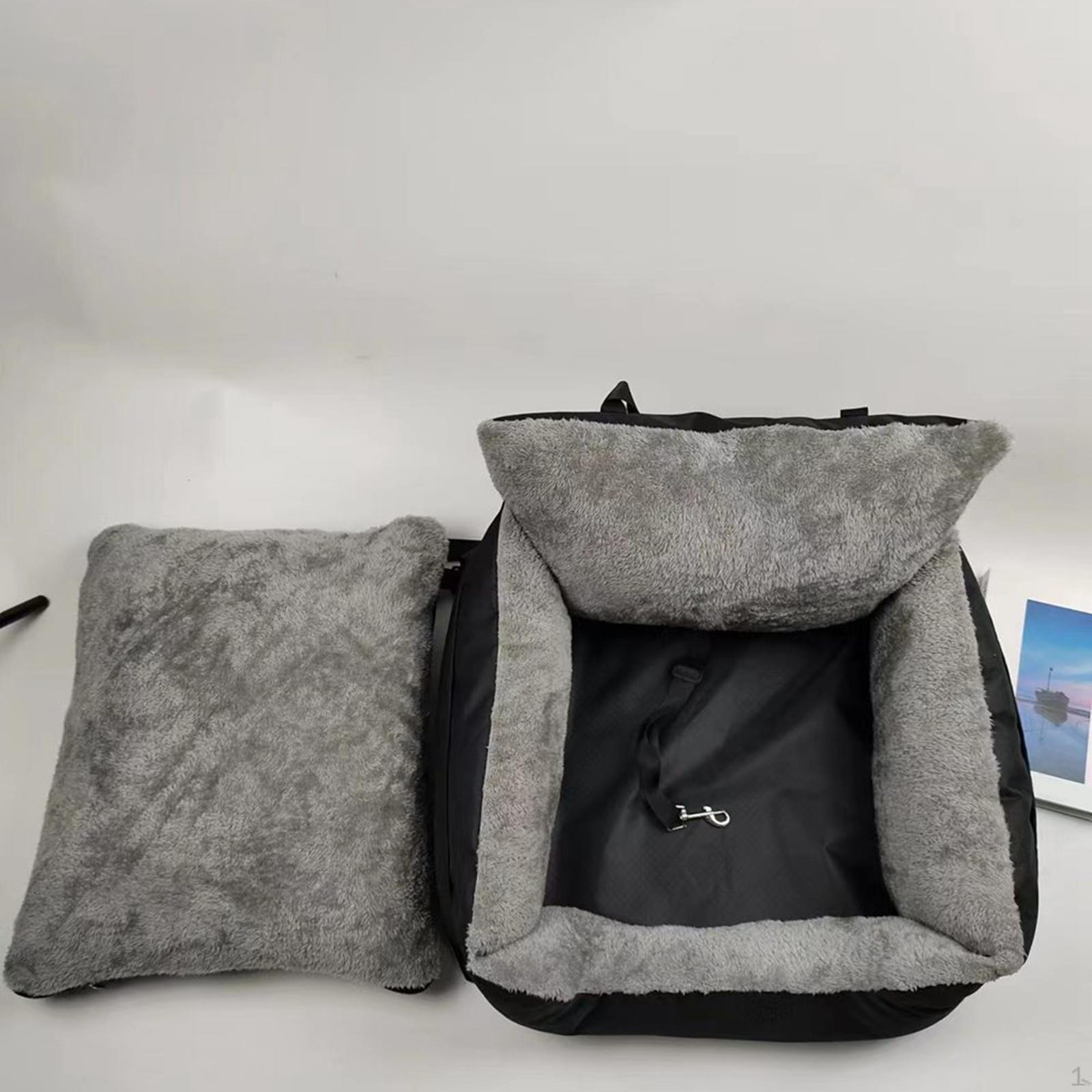 

Booster, Dog Car Seat, Detachable Portable Nest Breathable Travel Carrier Bed, for Puppy