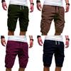 Comfortable Men's Cargo Shorts Summer Casual Jogger Sport Army Combat Trousers