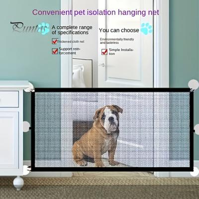 Cancelletto per cani, per animali domestici, per neonati, cuccioli, recinzione di sicurezza per interni con ganci per scale e porte di casa