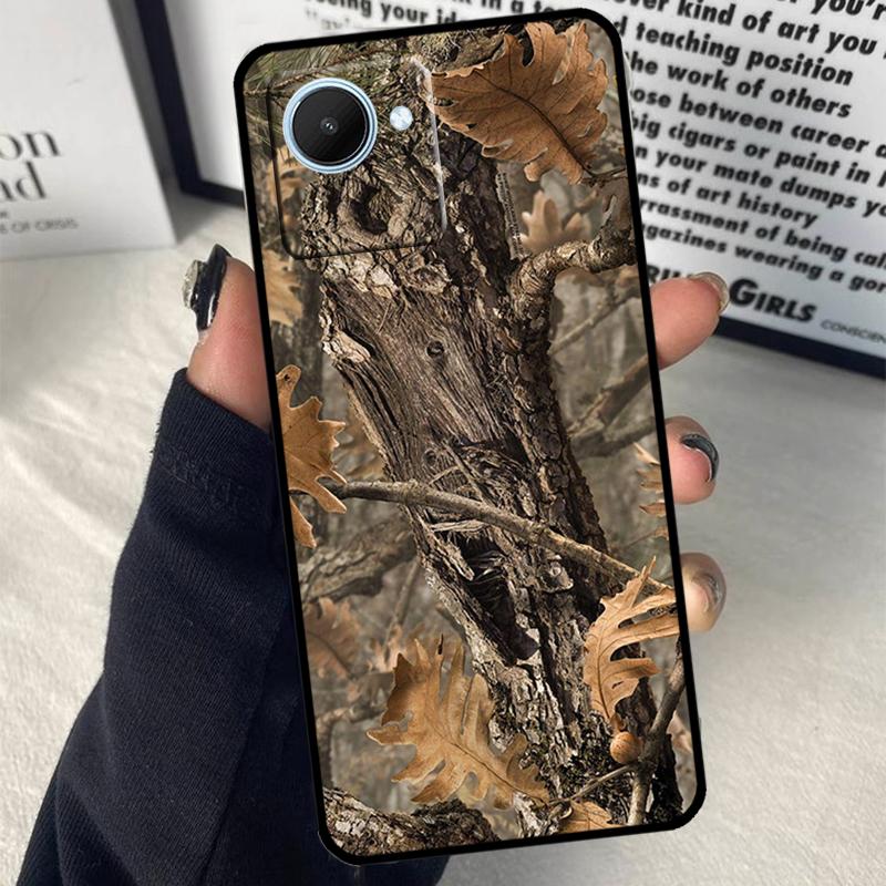 Camouflage Hunting For Realme C75 C55 C71 C61 C53 C33 C63 C51 C65 C67 11 12 13 14 15 Pro Plus GT6 GT7 Pro Case