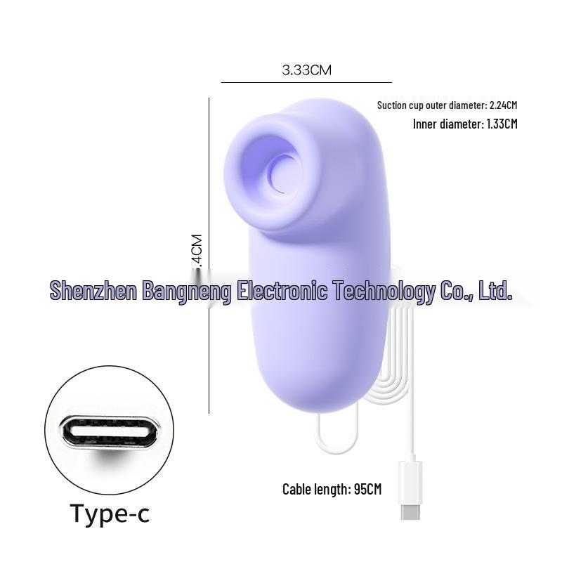 Lai Le Xi Xi Portable Phone-Plug Sucking Vibrator Egg for Outdoor Use