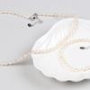 [925 Silver] Mystic Freshwater Pearl Necklace_4mm Pearl