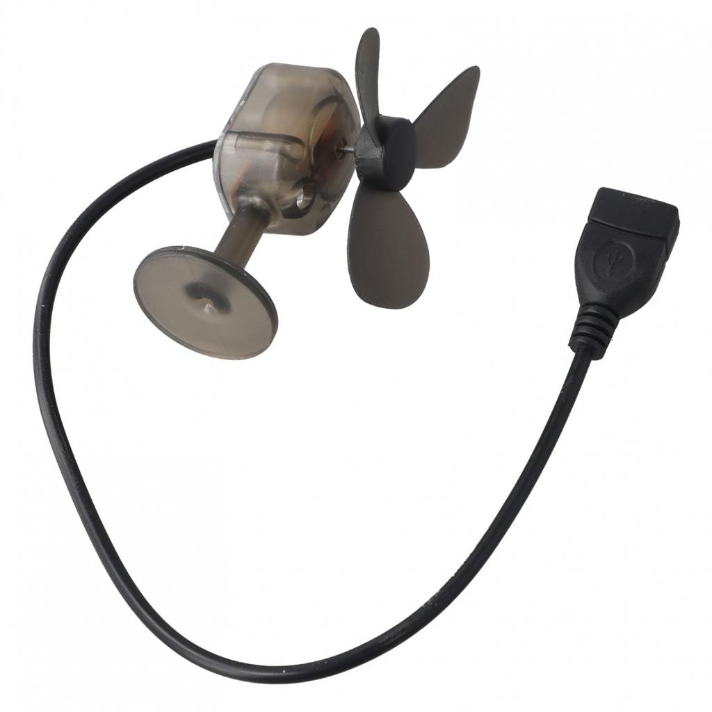 Lightweight Portable Wind Turbine with USB Charger for Outdoor Activities