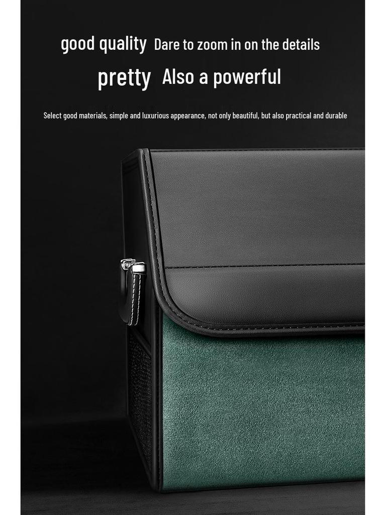 Compatible Trunk Organizer for Dodge Challenger, Journey, Hellcat, Viper, Stallion - Special Car Storage Box