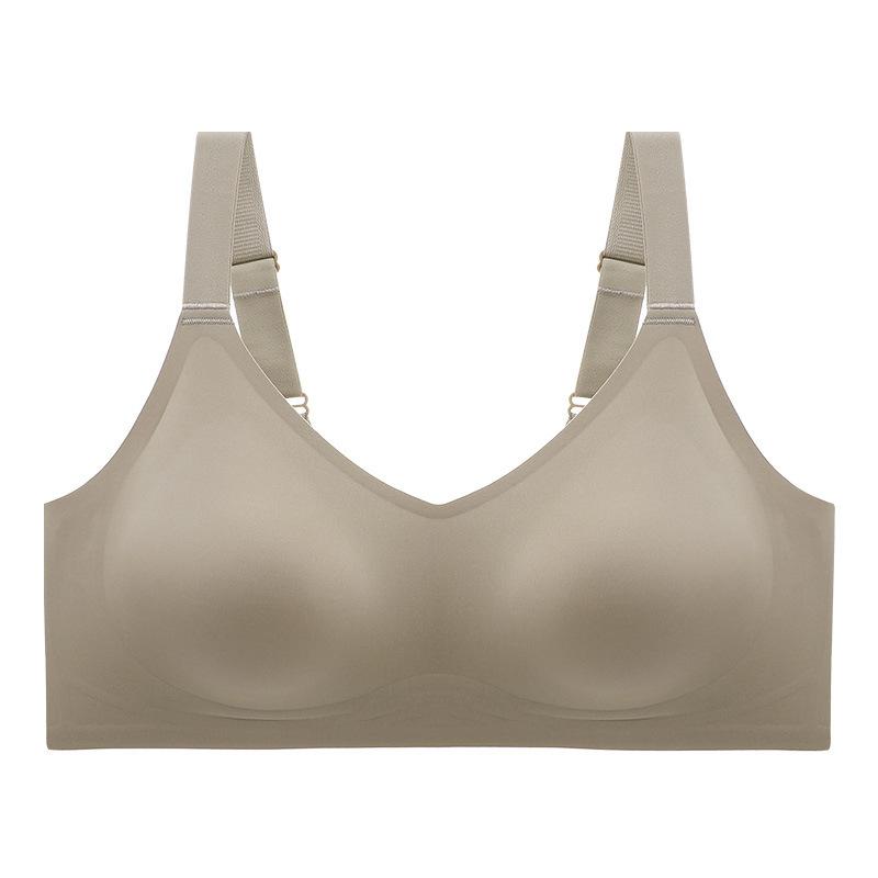 

Желейный кислородный бюстгальтер, тонкий бюстгальтер без ободка, спортивный жилет, спортивный бюстгальтер большого размера M зелёный