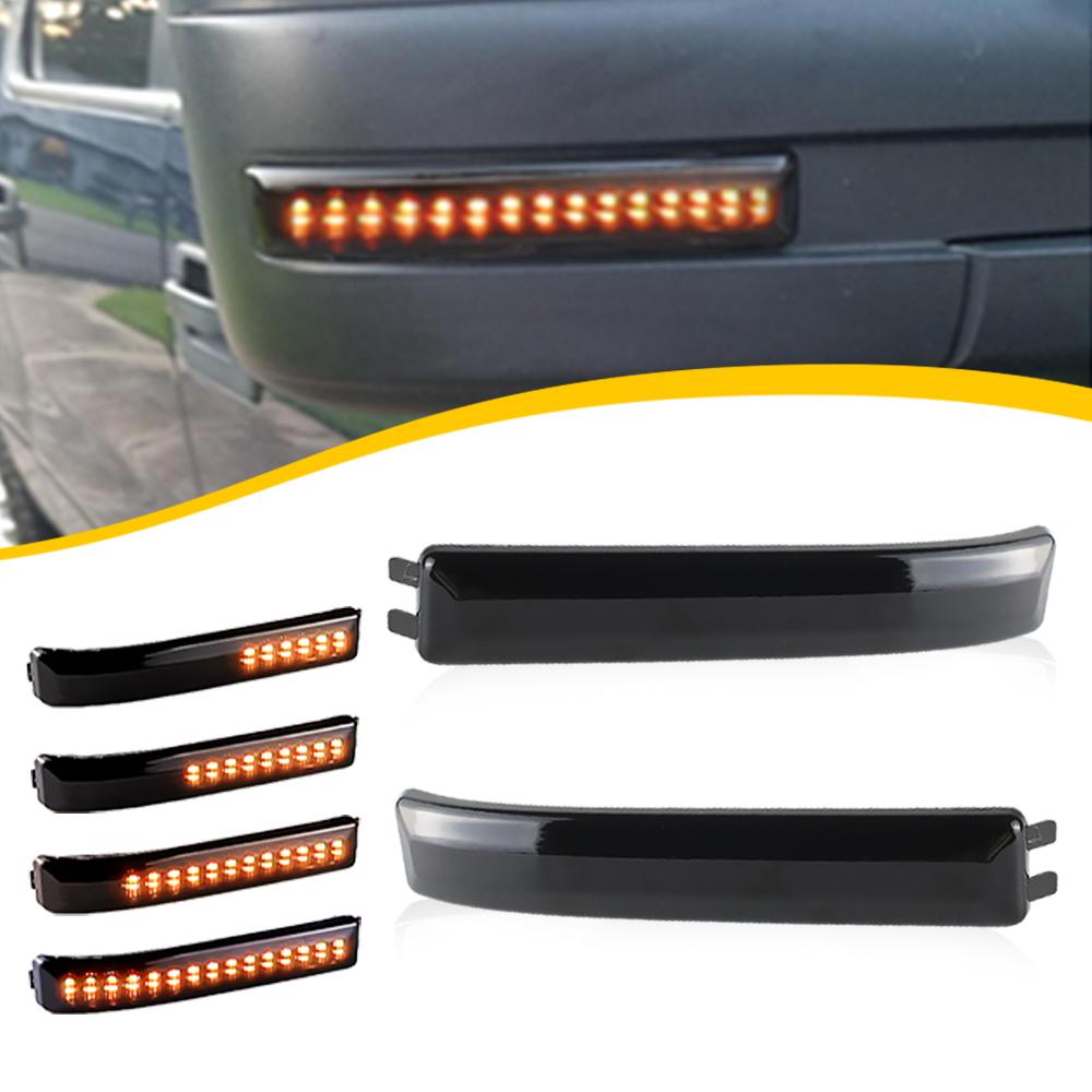 2PCS For Ford F150 2009-2014 Ford Raptor 2010-2014 LED Dynamic Blinker Side Mirror Turn Signal Light Sequential Indicator Lamp