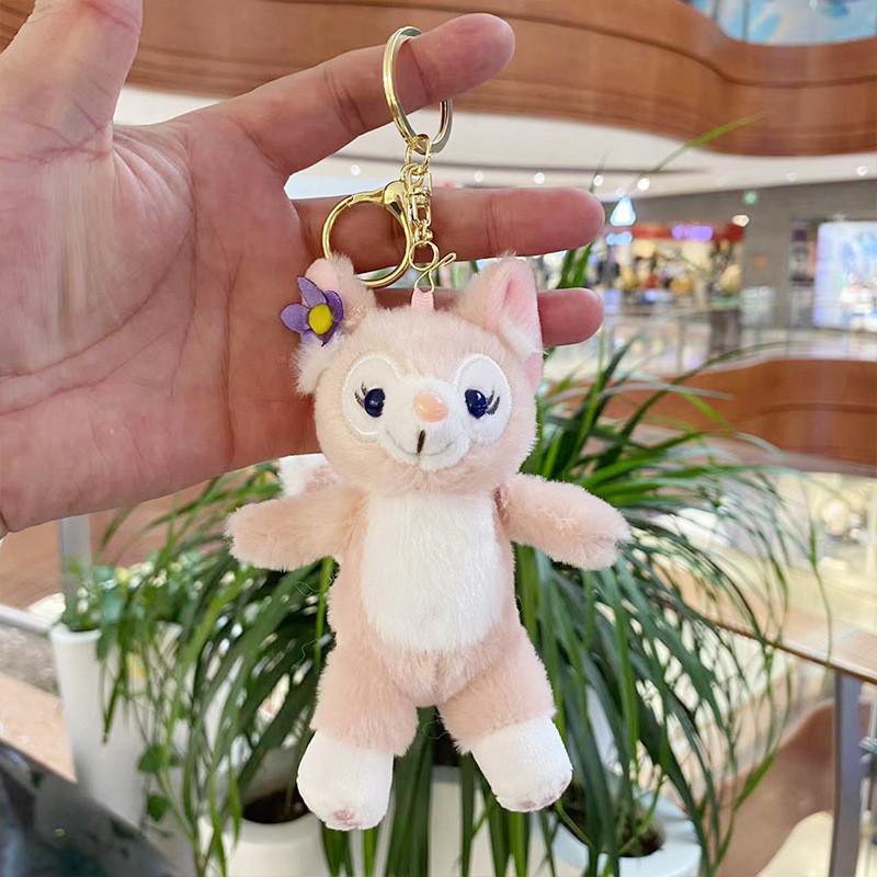 Adorable Fox Cartoon Keychain Plush Doll Cute Backpack Charm And 18cm Accessory