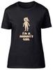 Halloween Funny Womens T-Shirt I'm a Mummy's Girl Ladies Gift Tee
