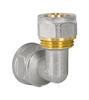 Pex-Al-Pex Chrome Elbow 1/2*20 Girl - D1/2*20.Kold