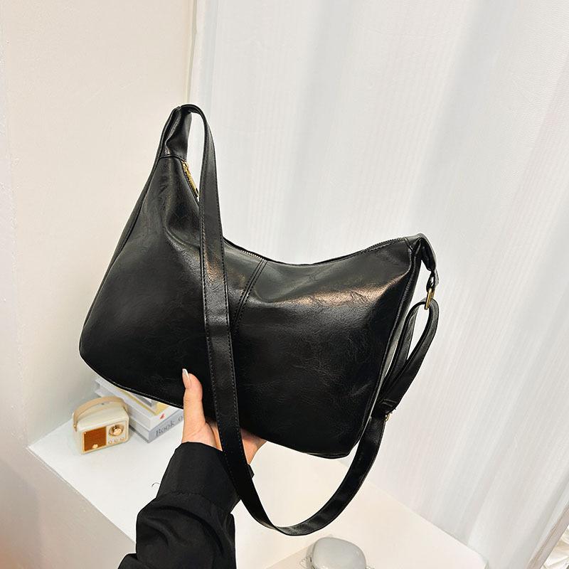 Crossbody Bag, Retro Tote Bag, Casual Commuting, Large-capacity Commuting Crossbody Bag