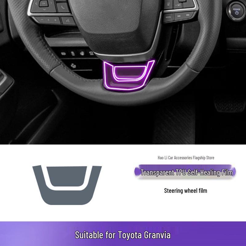 Toyota Granvia Schalthebel-Konsolen TPU-Schutzfolie