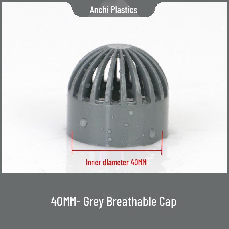 Breathable PVC Fish Tank Overflow Cap - Permeable Filter Mesh for Seafood Pools and Water Tanks