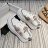 Leather lightweight thick-soled little white shoes women's 2025 spring and autumn new round head height-increasing casual shoes small love board shoes