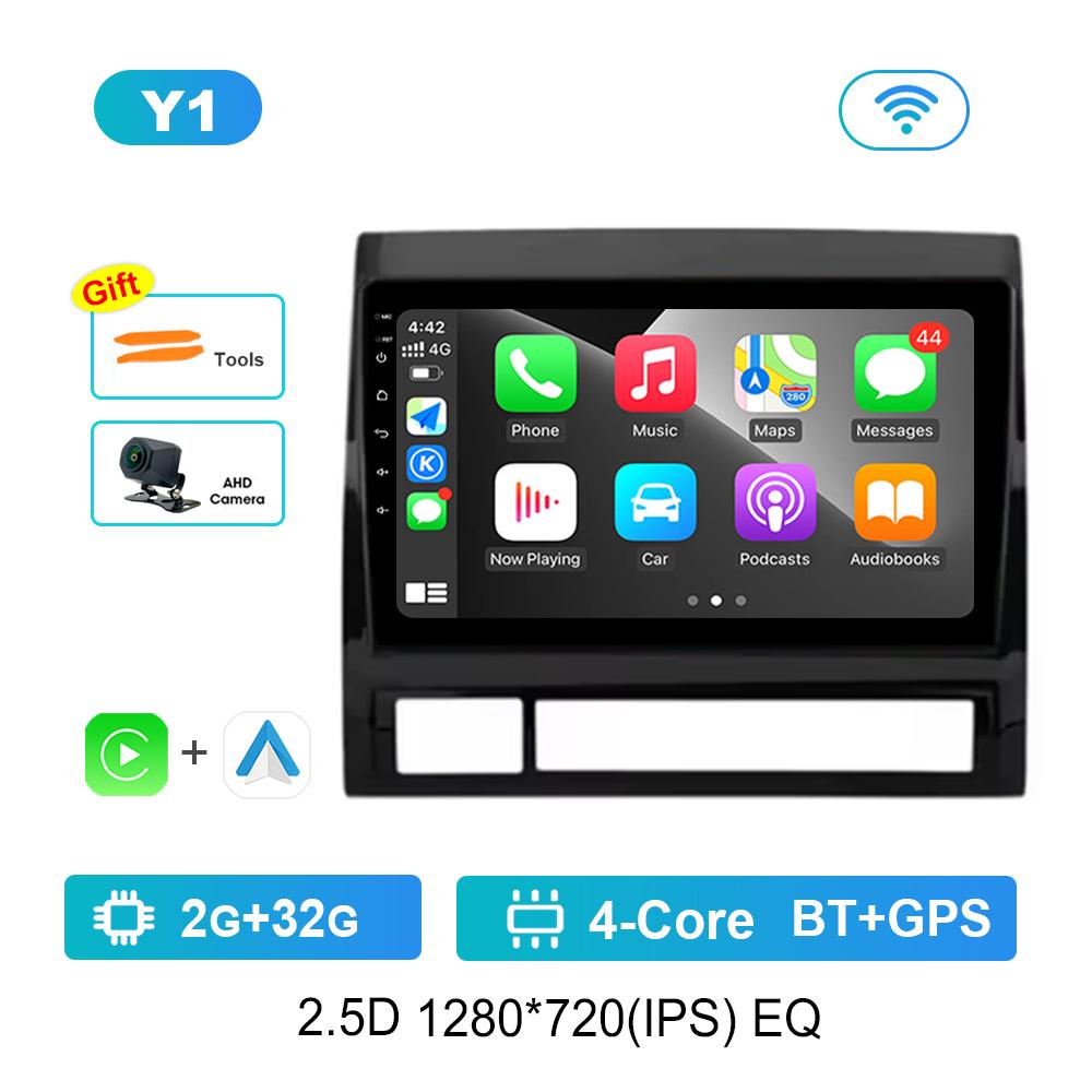 For Toyota Tacoma 2 N200 Hilux 2005 - 2015 Car Android Intelligent System DSP Stereo 4G Navi GPS WiFi IPS Touch Screen Bluetooth
