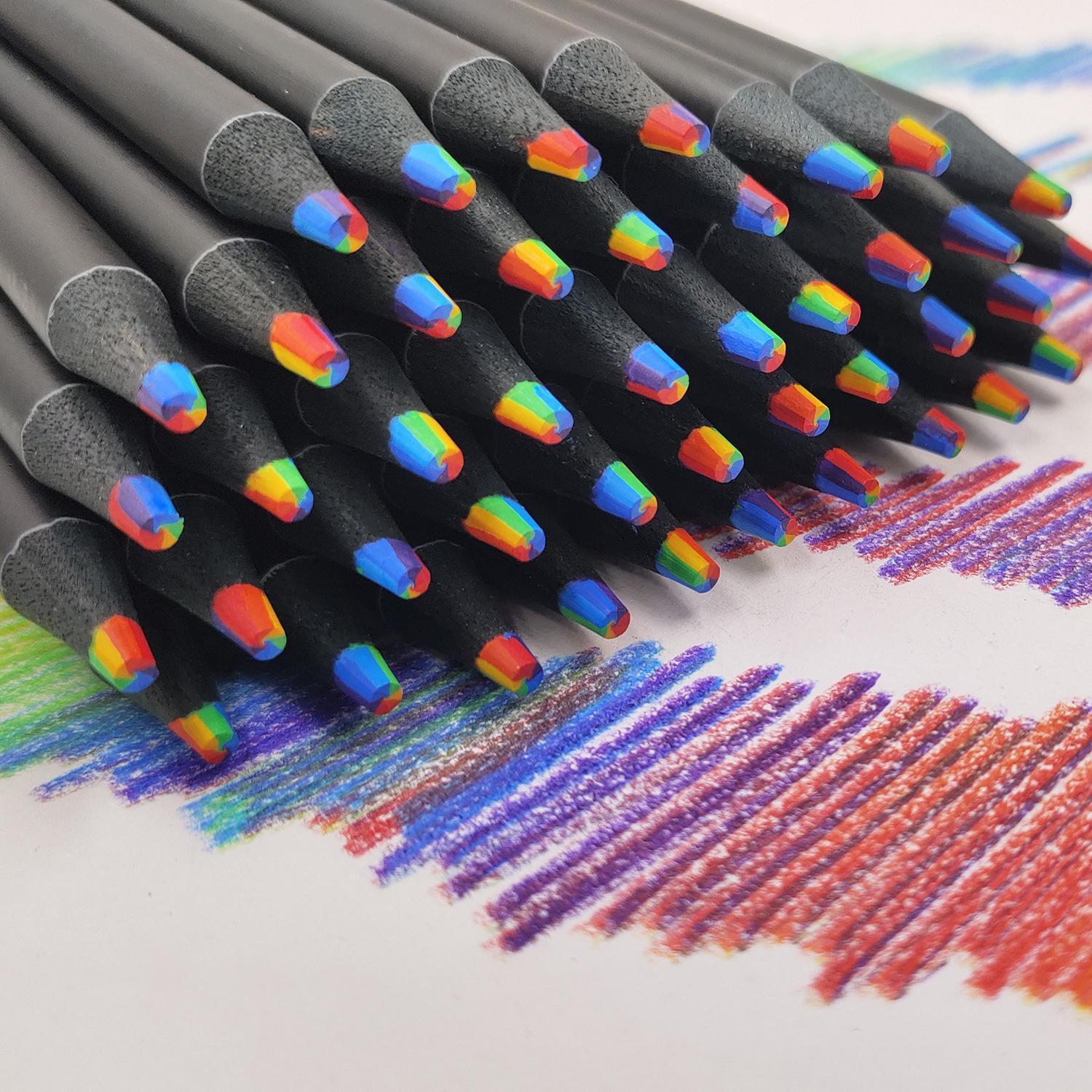 

7-color Same Core Color Pencil Gradient Creative Children s Color Pencil One Size чёрный