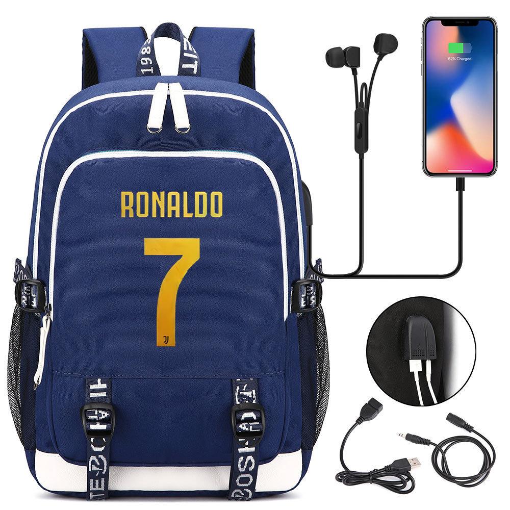 Large Capacity Schoolbag with Shoulder Strap; Student Three-piece Pencil Case Set