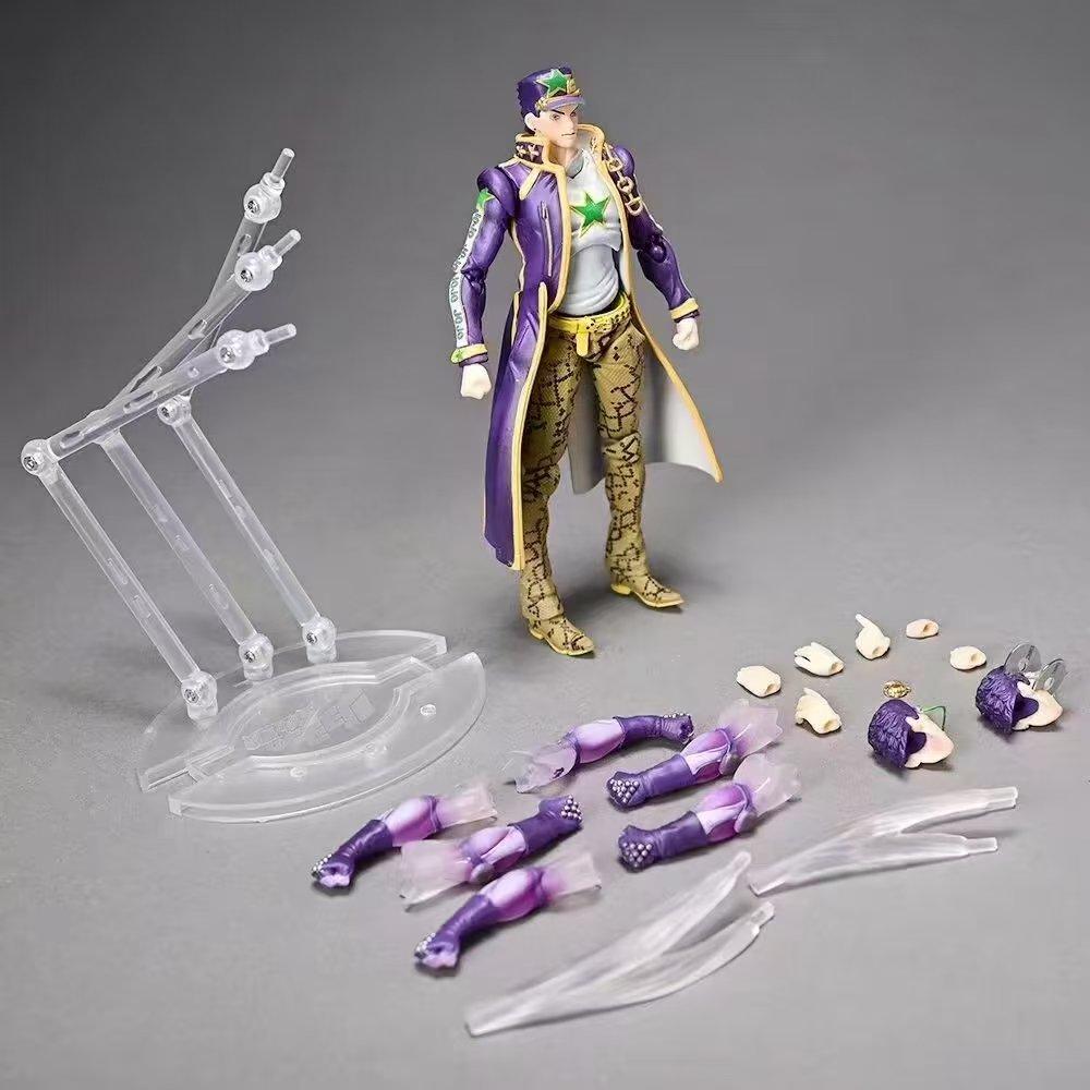 SHF JOJO S Bizarre Adventure Jolyne Cujoh Jonathan Joestar Kujo Jotaro Dio Brando Action Figure Model Collection Toys