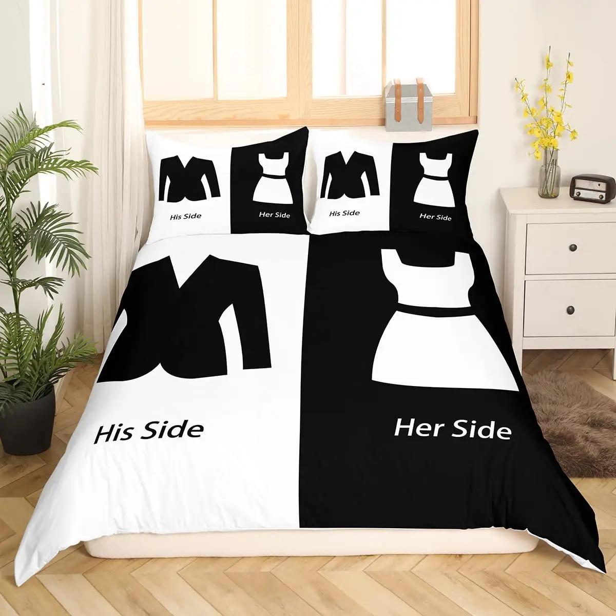 

Cat Couple King Quen Soft Duvet Cover Kawai Kiten Beding Set Love Heart Polyester Comfortable Quilt Cover Young Girls Blue Pink Warm Comforter Cover 135*200cm Eu-Single