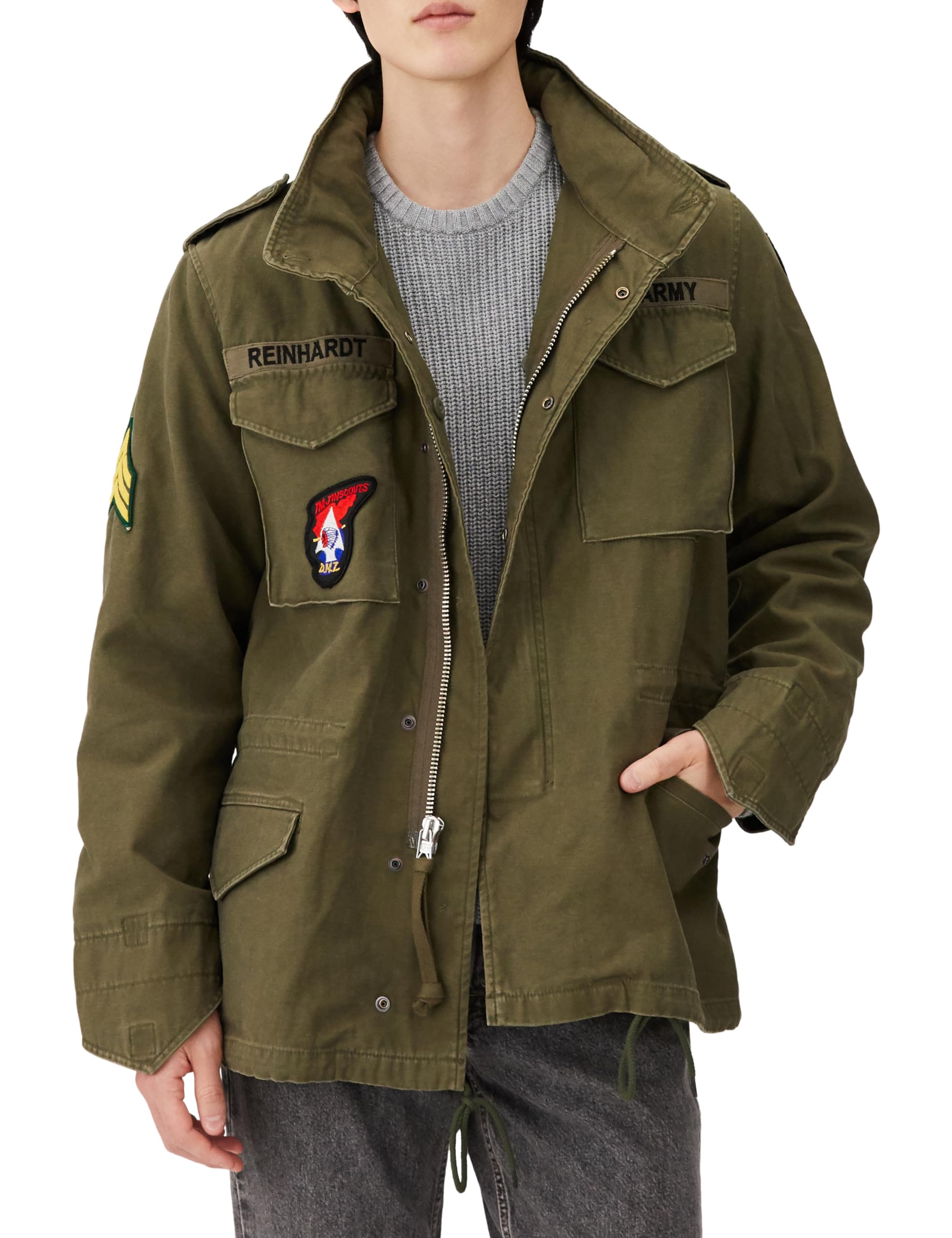 

КУРТКА CUSTOM 51279 Olive [Houston] M-65(ЛЕННОН) Мужской оливковый