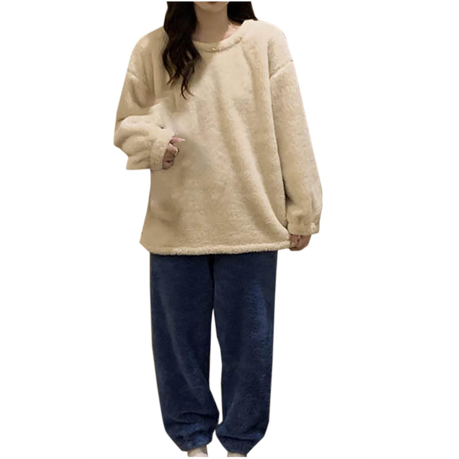 

Женский осенне-зимний свитер с длинным рукавом, однотонный свитер с воротником, спортивный комплект из двух частей XL