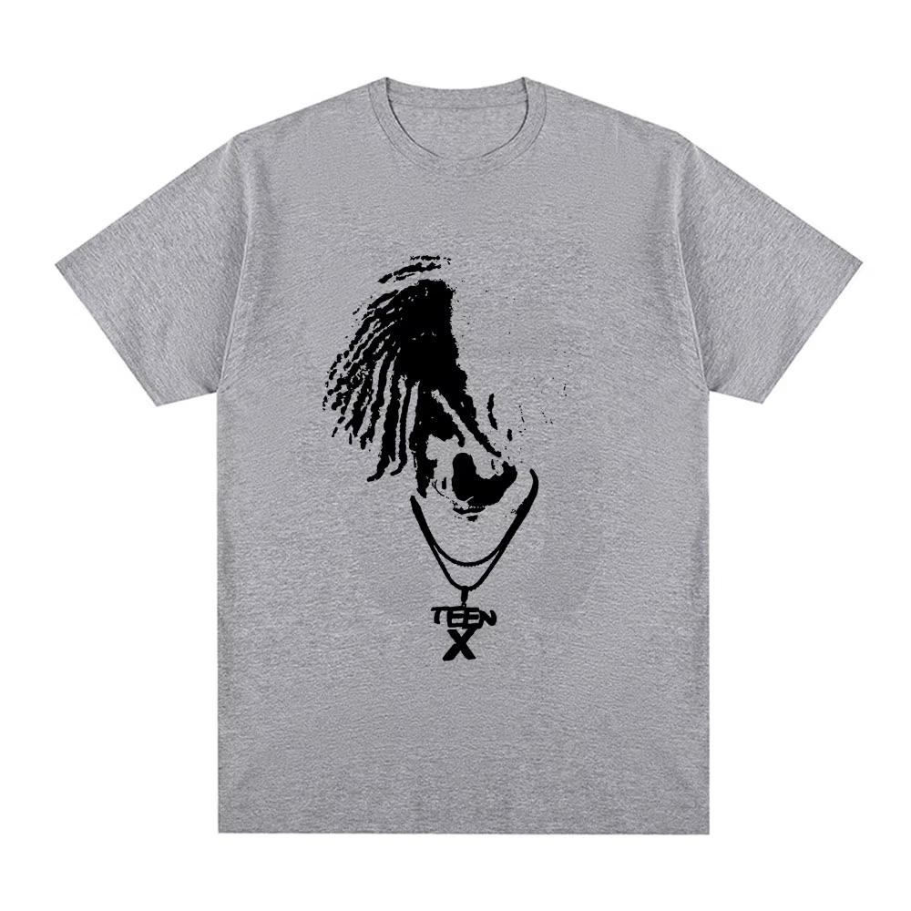 2025 Nou Tricou Casual de Vară cu Mânecă Scurtă Imprimeu Bumbac Croială Normală Gât Rotund Respirabil Larg Unisex Bărbați Femei Îmbrăcăminte