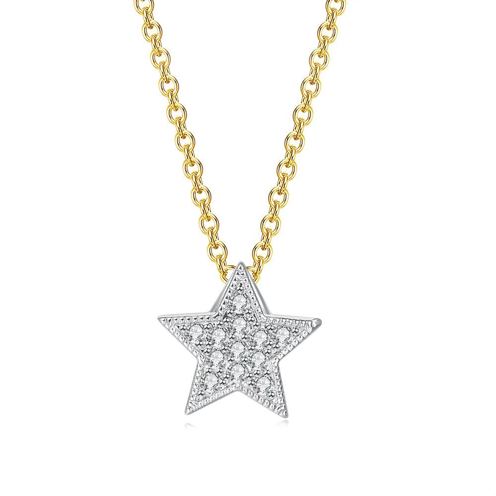 

ZHOUYANG Pendants Necklace For Women Cubic Zirconia Rose Gold Color Neck Choker Chains Female Jewelry Gifts Wholesale N317